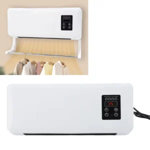 Wall Mounted Air Conditioner Wall Hanging Heater Cooler Efficient Easy To Operate Multifunctional Portable for Bathroom
