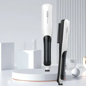 Profession Hot Mist Steampod Hair Straightener Steam Straightening Iron water Brush Anti-scald Negative Ion Ceramic Comb Curler