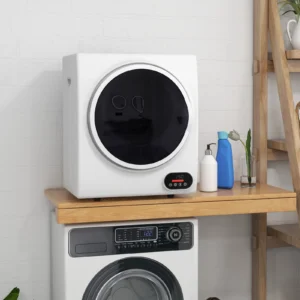 Portable Clothes Dryer 120V 850W Laundry Dryer for Apartment, White
