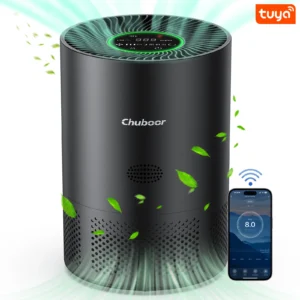 Chuboor Air Purifiers for Home H13 True HEPA for Bedroom Room Kitchen Washroom for Smoke and Dust Pollen Odors
