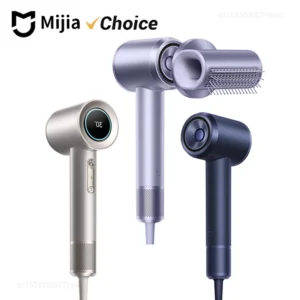 2026 Xiaomi Mijia High Speed Water Ion Hair Dryer Pro,120000rpm Quick Drying, Water Ions & Negative Ions Hair Care Hairdryer