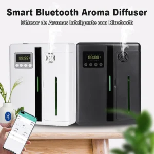 Smart Bluetooth Wall Mounted Essential Oil Aroma Diffuser with Built-in Fan for Large Room Fast Diffusion Home Hotel
